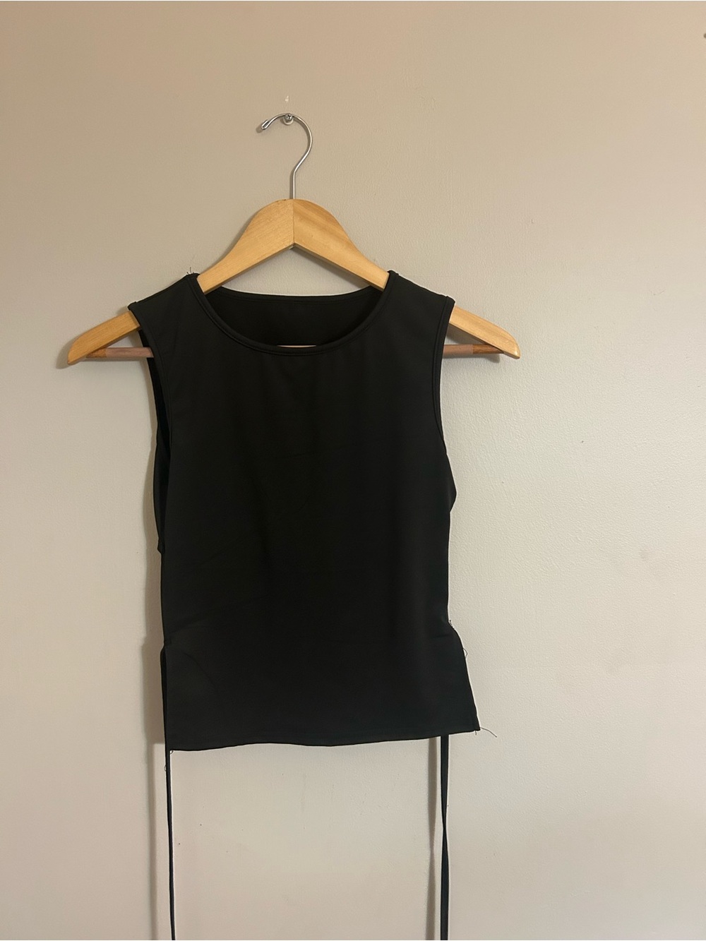 Classic Black Sleeveless Top